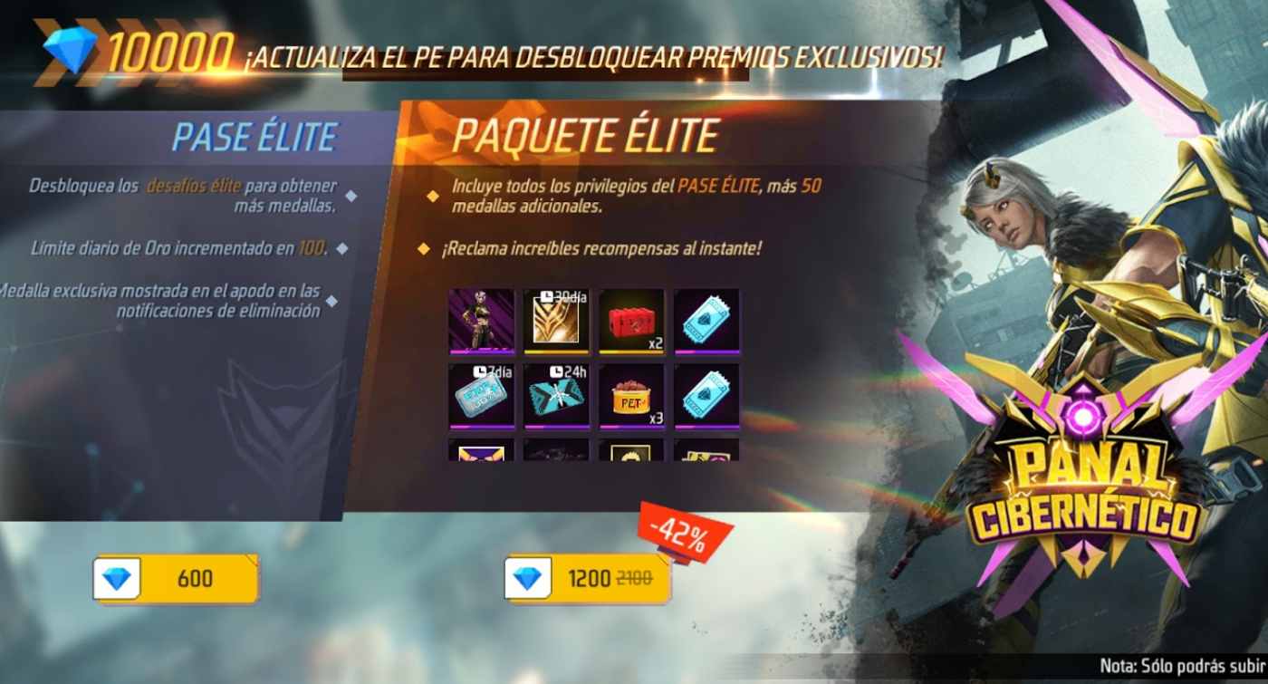 descubre cuantos niveles tiene el pase elite de free fire guia completa